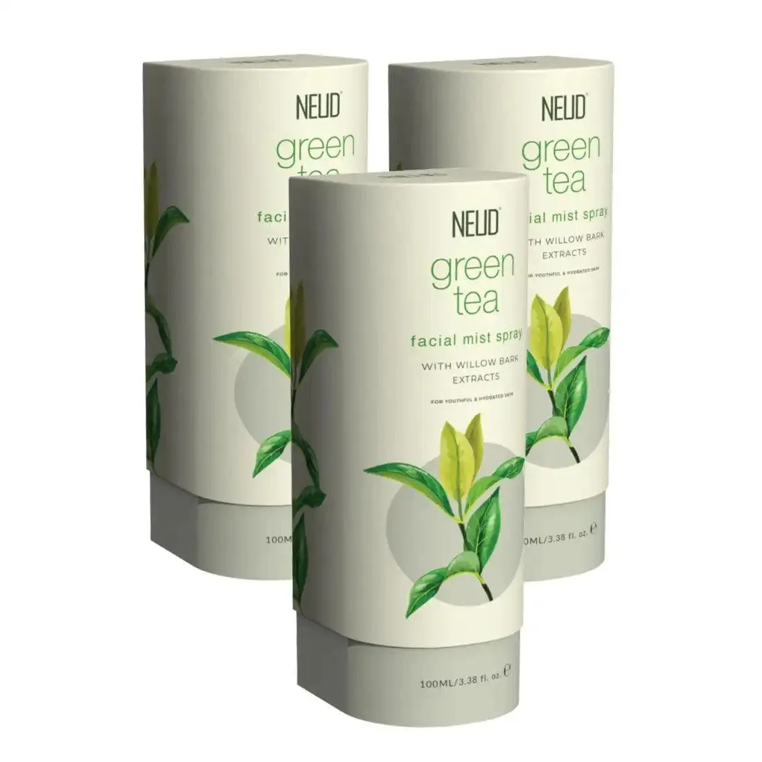 NEUD Green Tea Facial Mist Spray For Youthful and Hydrated Skin - 100ml