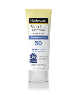 Neutrogena SheerZinc Mineral Sunscreen 88mL