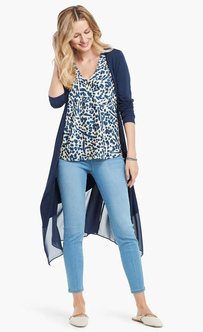 Nic Zoe Mixed Up Drama Cardigan