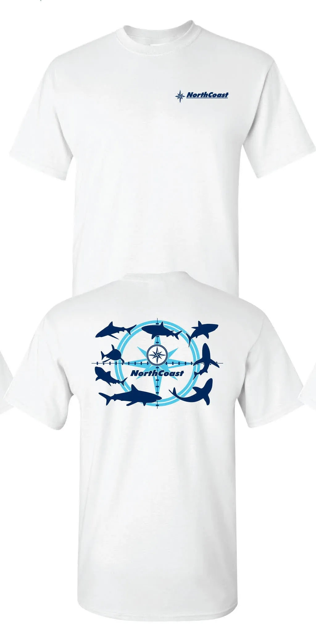 NorthCoast Boats Aqua Shark Tee