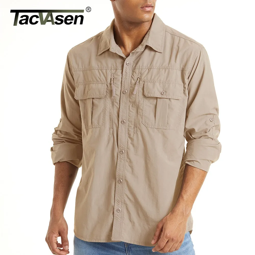 Nova Camisa Outdoor Premium Manga Longa com Proteção Solar UV 50 Super Confortável