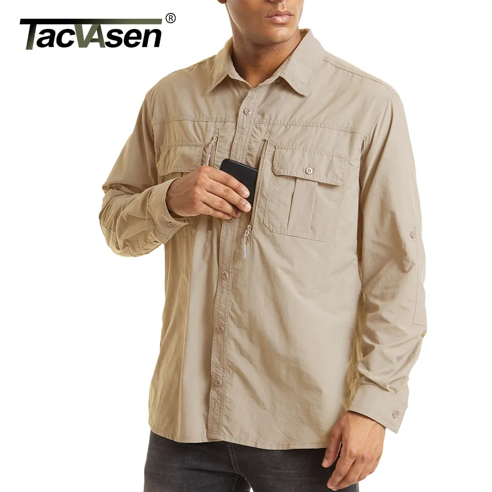 Nova Camisa Outdoor Premium Manga Longa com Proteção Solar UV 50 Super Confortável