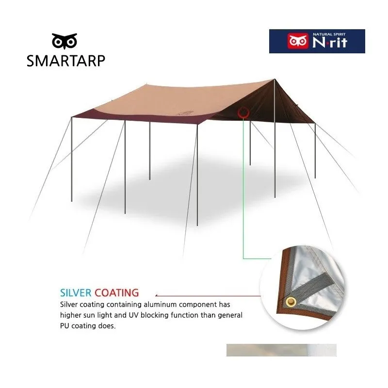 N.rit - Smart Tarp UV Blocking  (550 x 440 x 280)