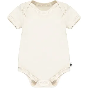 Oatmeal Short Sleeve Bodysuit - Retired