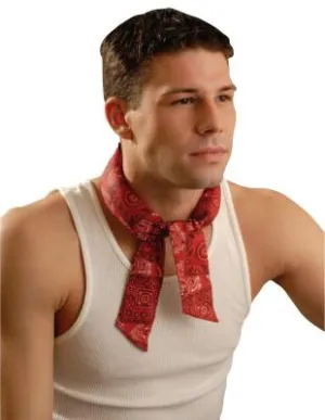 OccuNomix MiraCool Neck Bandanas, 2 in X 34 in, Cowboy Red, 940-CRD