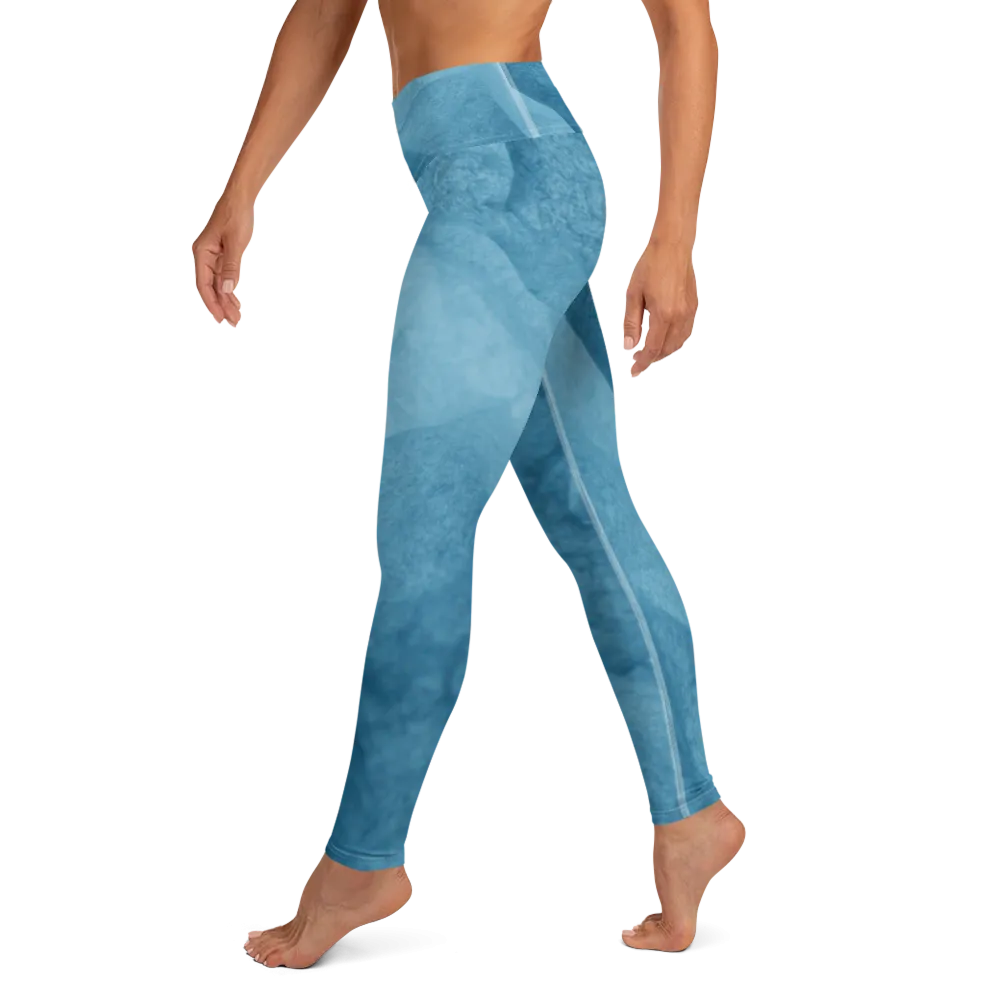 Octavia - Light Blue High Waisted Leggings