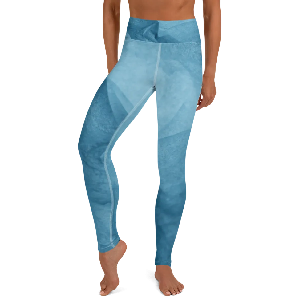 Octavia - Light Blue High Waisted Leggings