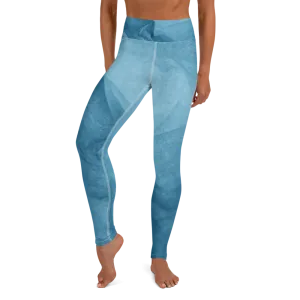 Octavia - Light Blue High Waisted Leggings