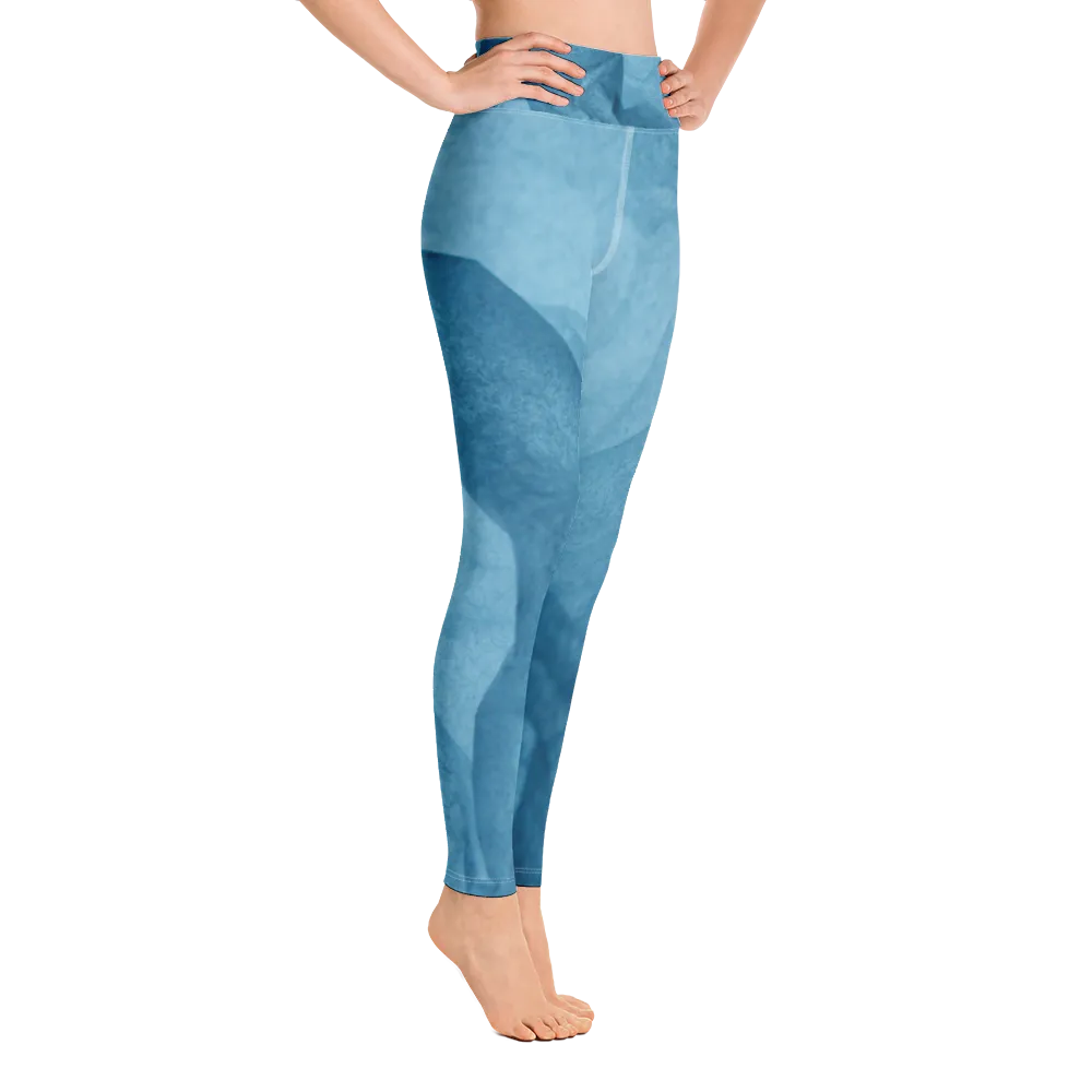 Octavia - Light Blue High Waisted Leggings