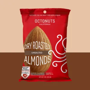 Octonuts Dry Roasted Almonds Unsalted