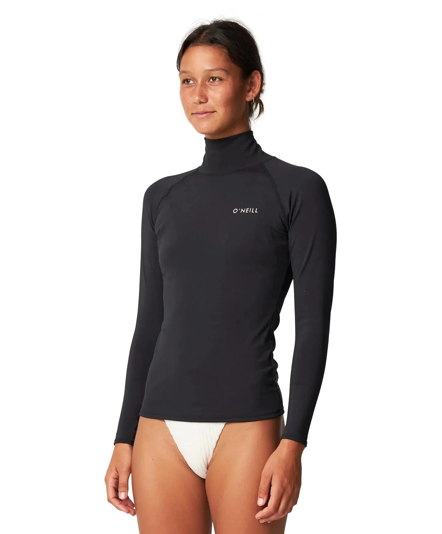 O'NEILL WMNS SALINA PREMIUM L/SL HIGH NECK RASH VEST 2025
