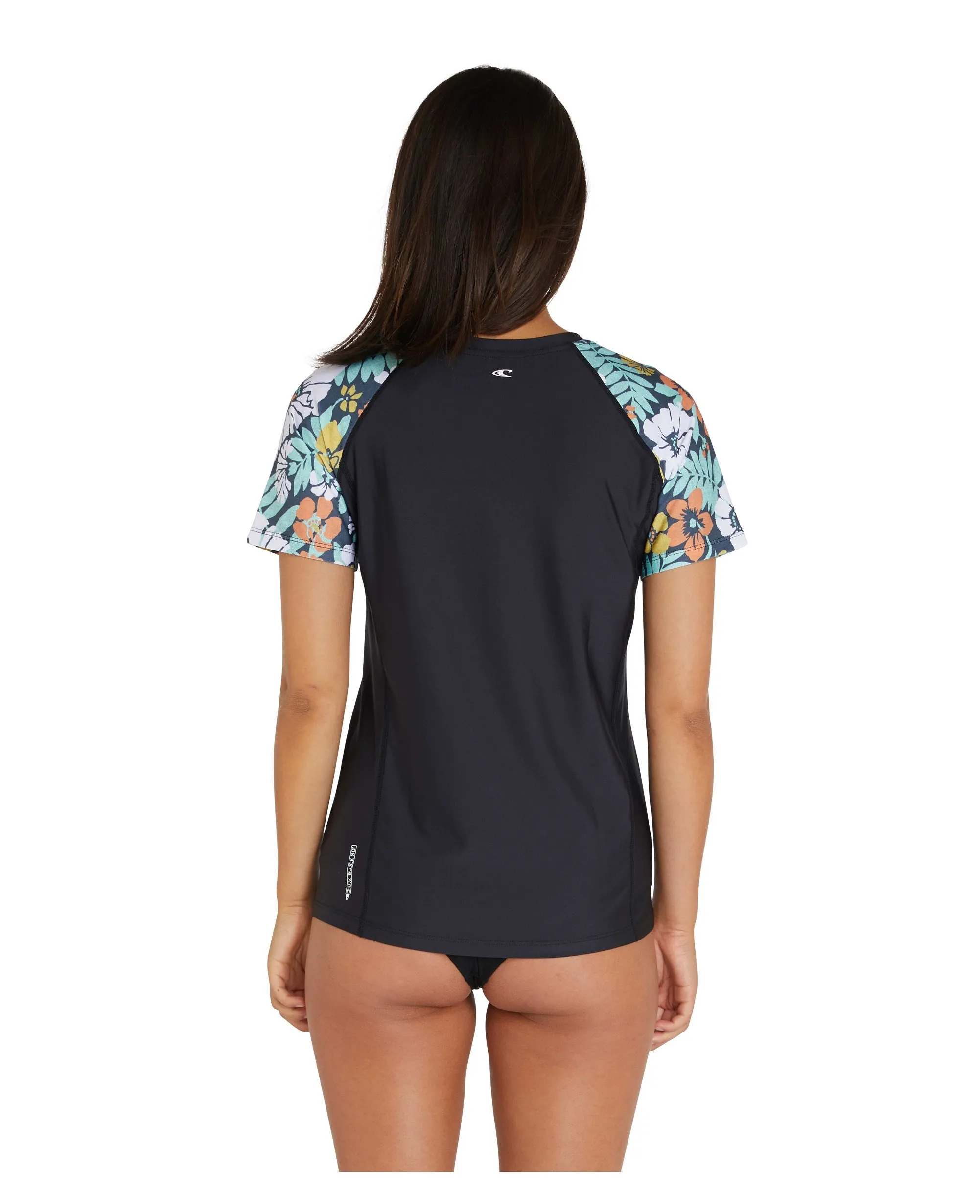 O'NEILL WOMENS COAST UV SHORT SLEEVE RASH TEE