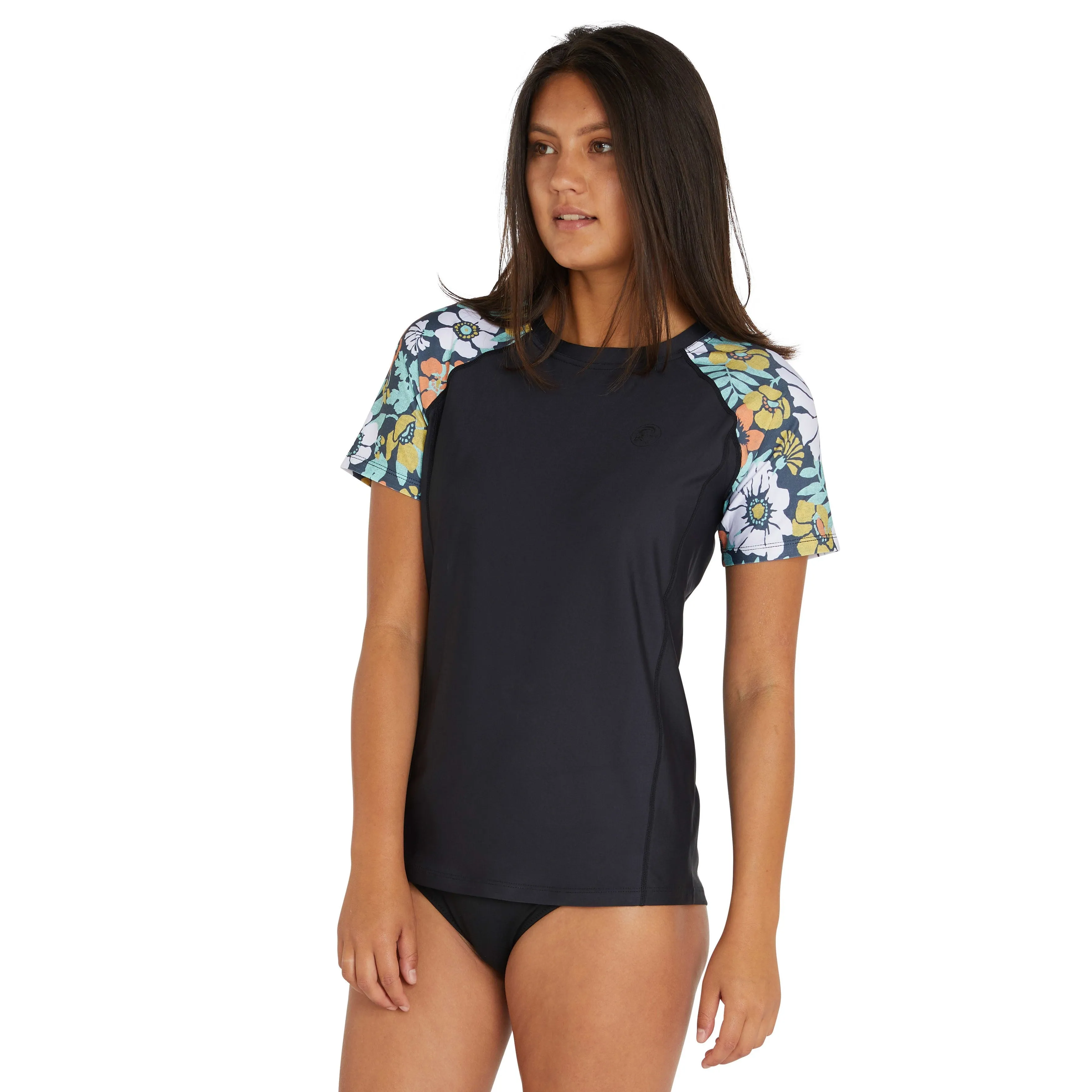 O'NEILL WOMENS COAST UV SHORT SLEEVE RASH TEE