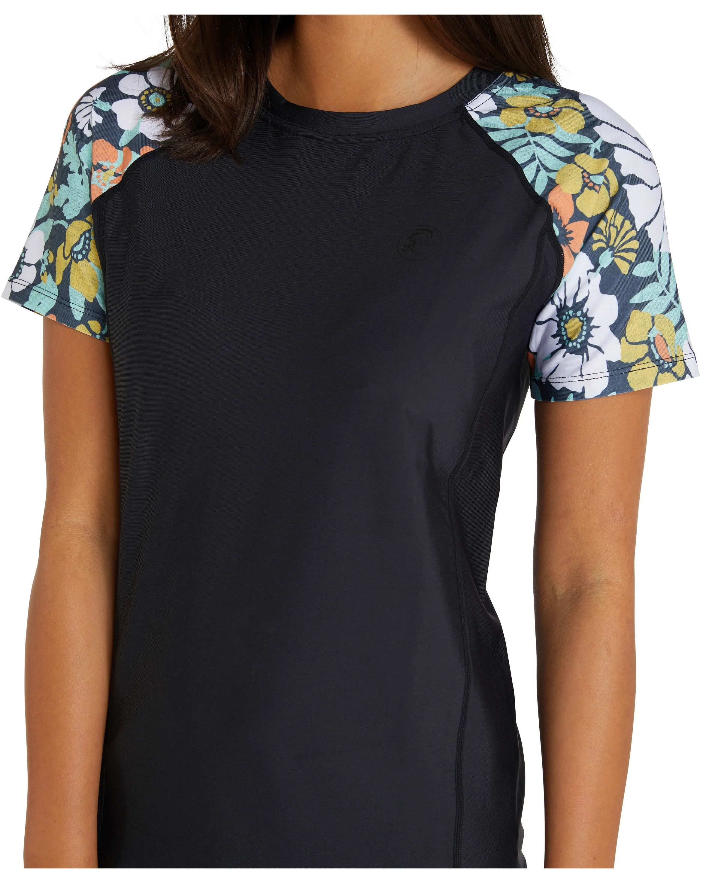 O'NEILL WOMENS COAST UV SHORT SLEEVE RASH TEE