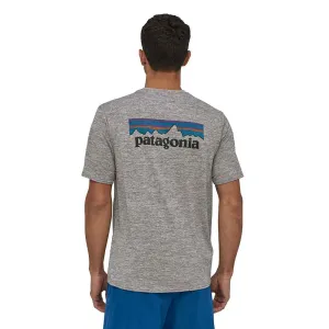 Patagonia Cap Cool Daily Graphic Shirt  - P-6 Logo: Feather Grey