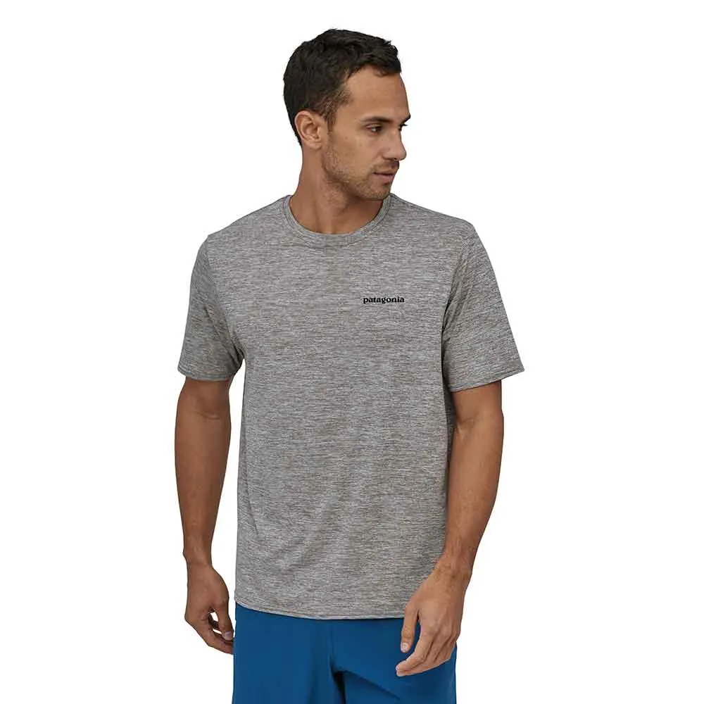 Patagonia Cap Cool Daily Graphic Shirt  - P-6 Logo: Feather Grey