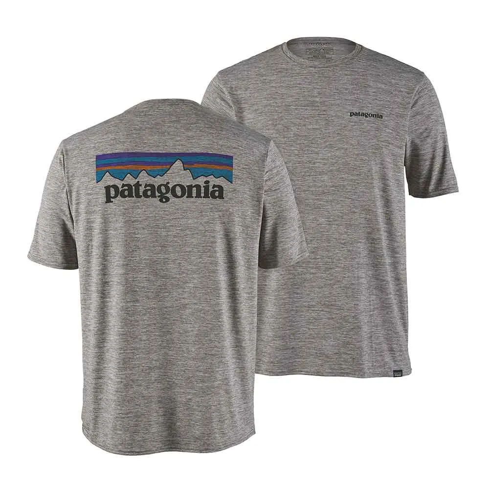 Patagonia Cap Cool Daily Graphic Shirt  - P-6 Logo: Feather Grey