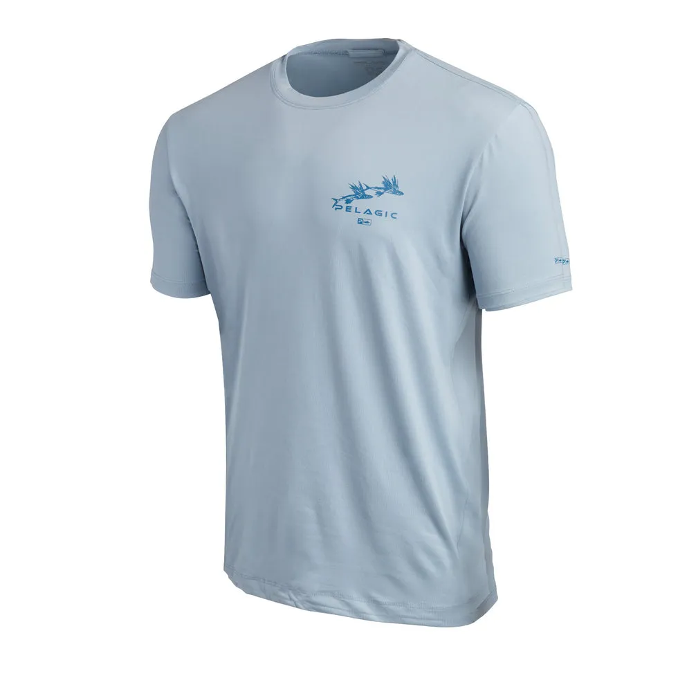 Pelagic Stratos Gyotaku Marlin Performance Shirt