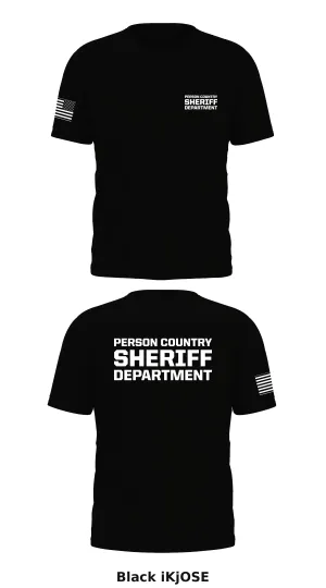 Person Country Sheriff Department  Store 1 Core Men's SS Performance Tee - iKjOSE
