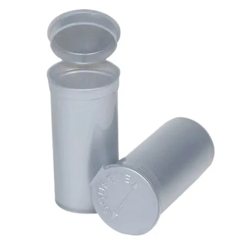 Philips RX 13 Dram Pop Top Vial - 1 Gram - Child Resistant - Silver - Opaque (315 Count)