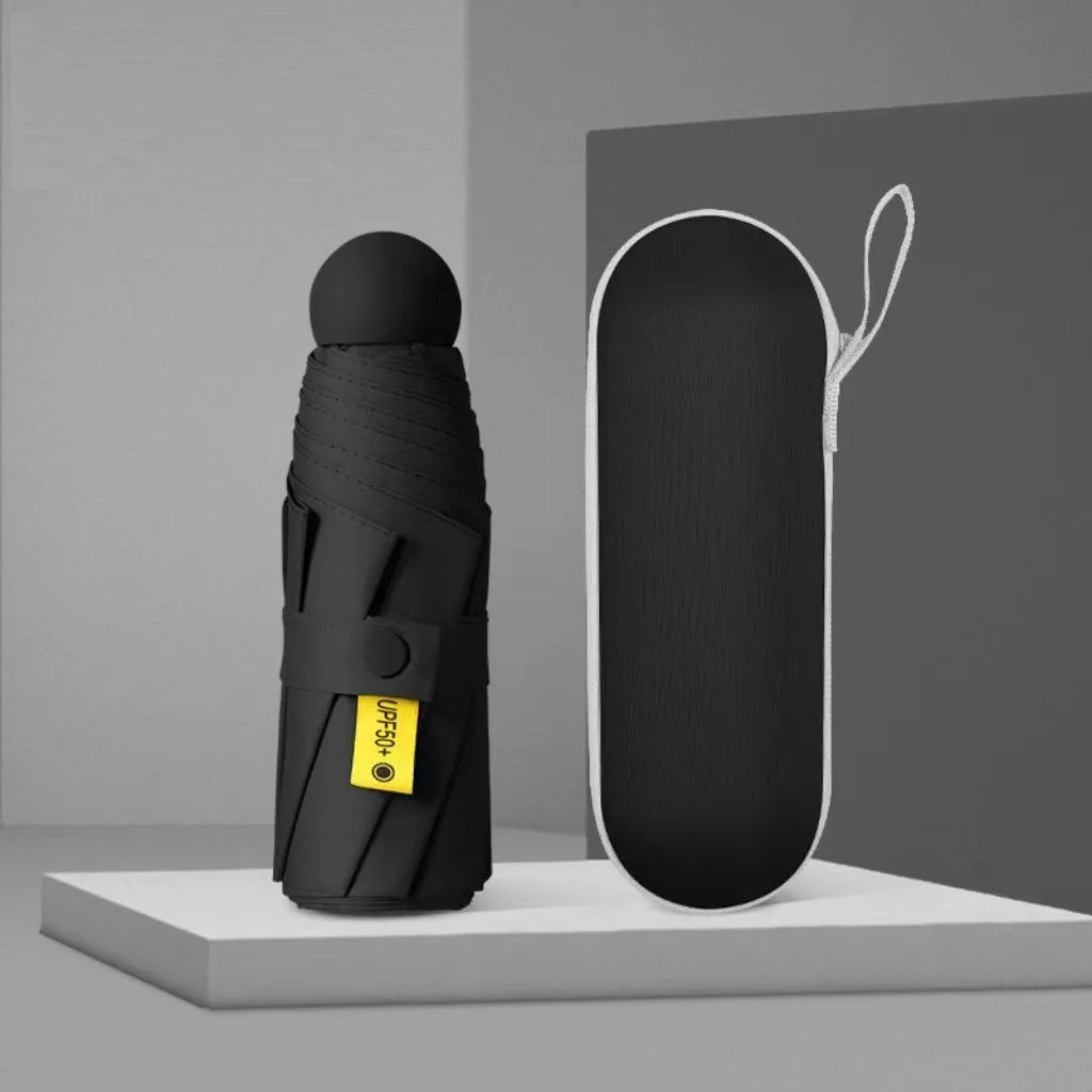Plain Cloth Capsule Umbrella
