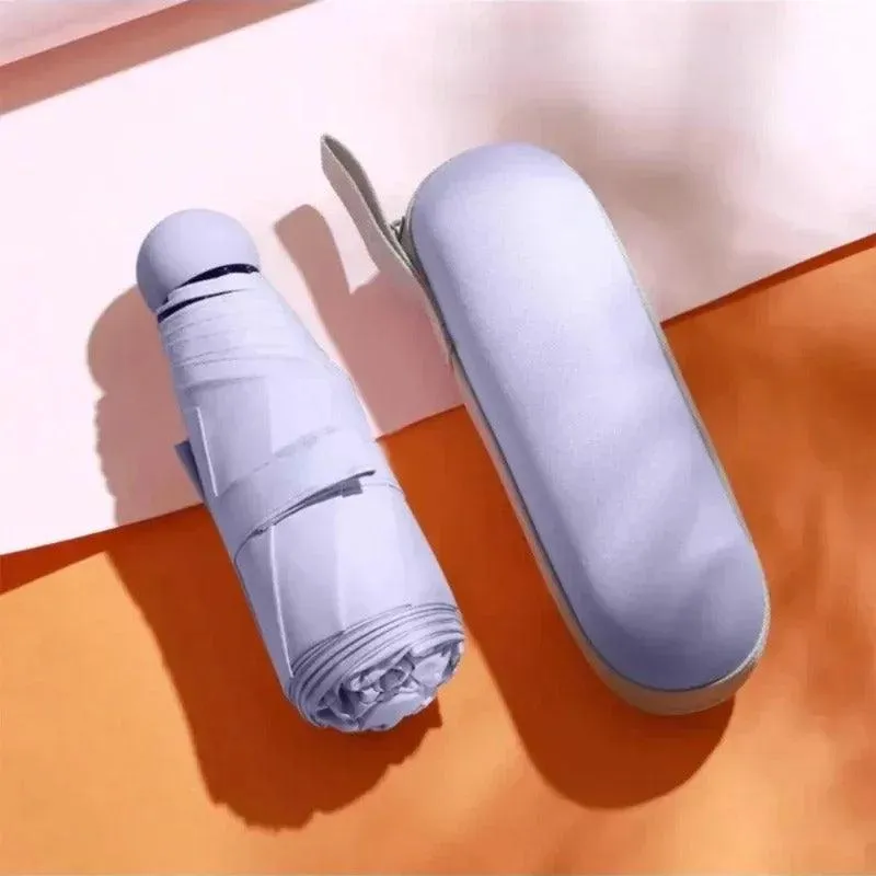 Plain Cloth Capsule Umbrella
