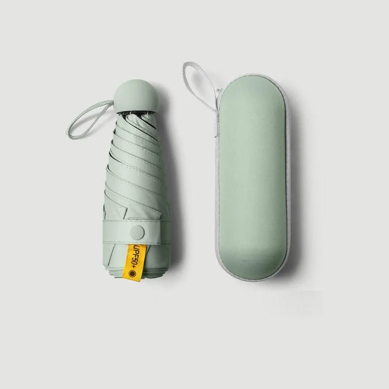 Plain Cloth Capsule Umbrella