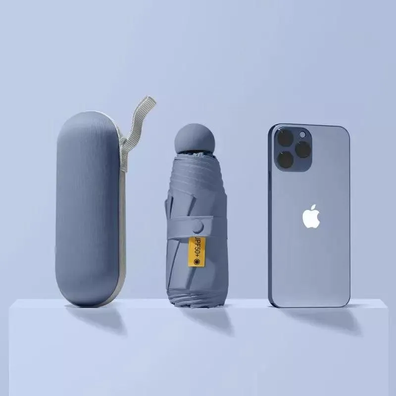 Plain Cloth Capsule Umbrella