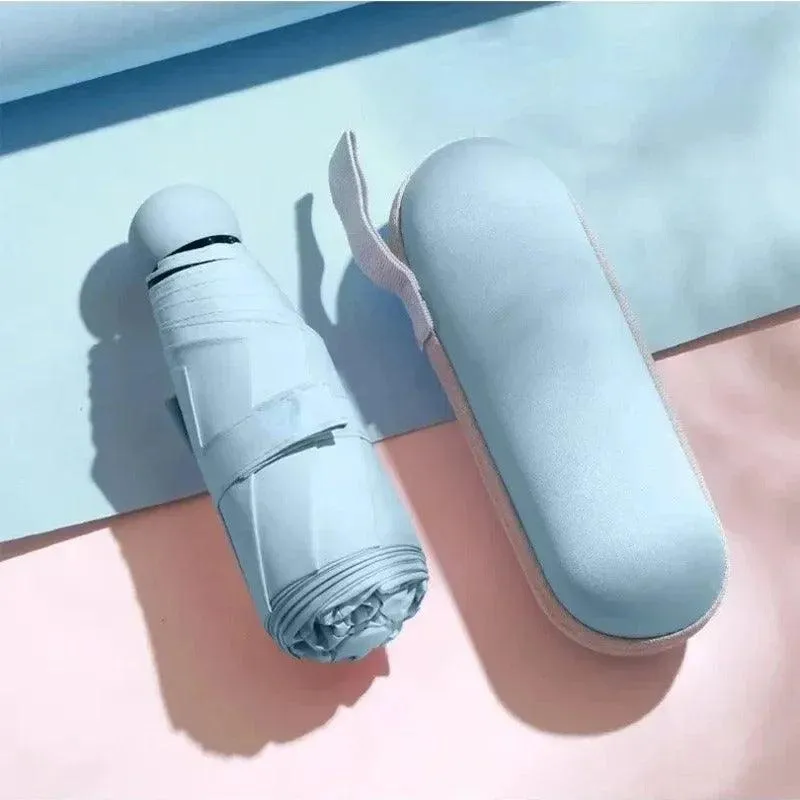 Plain Cloth Capsule Umbrella