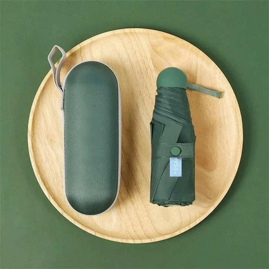 Plain Cloth Capsule Umbrella