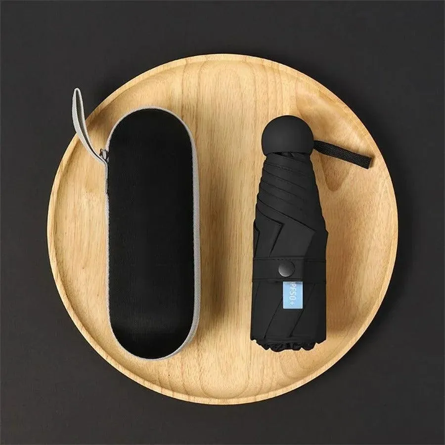 Plain Cloth Capsule Umbrella