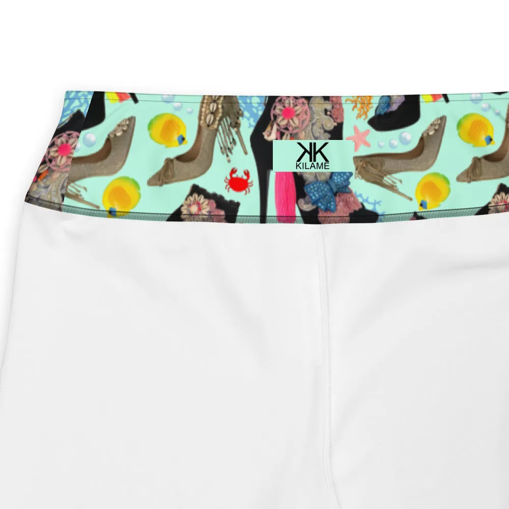 Plus Size Leggings Reef 'Ocean'