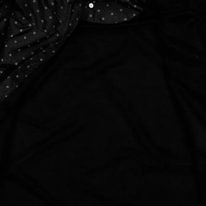 Polka Blaze Jacket | Reflective Black
