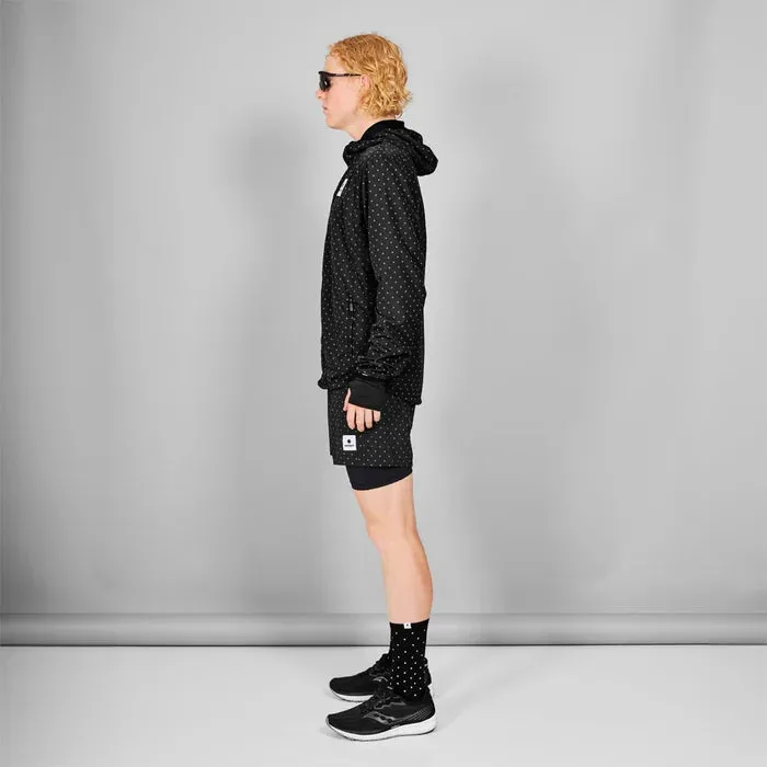 Polka Blaze Jacket | Reflective Black