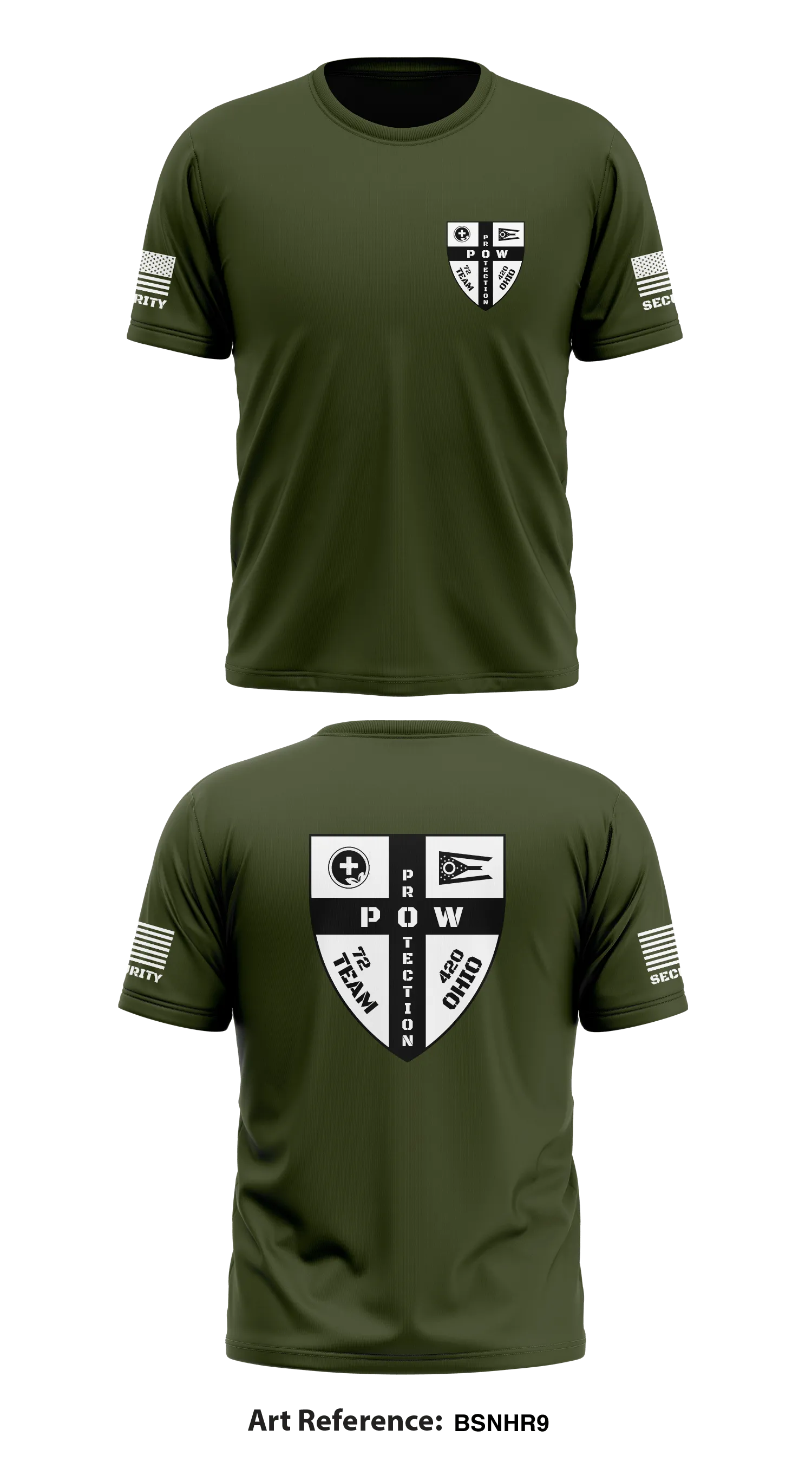POW PROTECTION  Store 1 Core Men's SS Performance Tee - BSNhR9