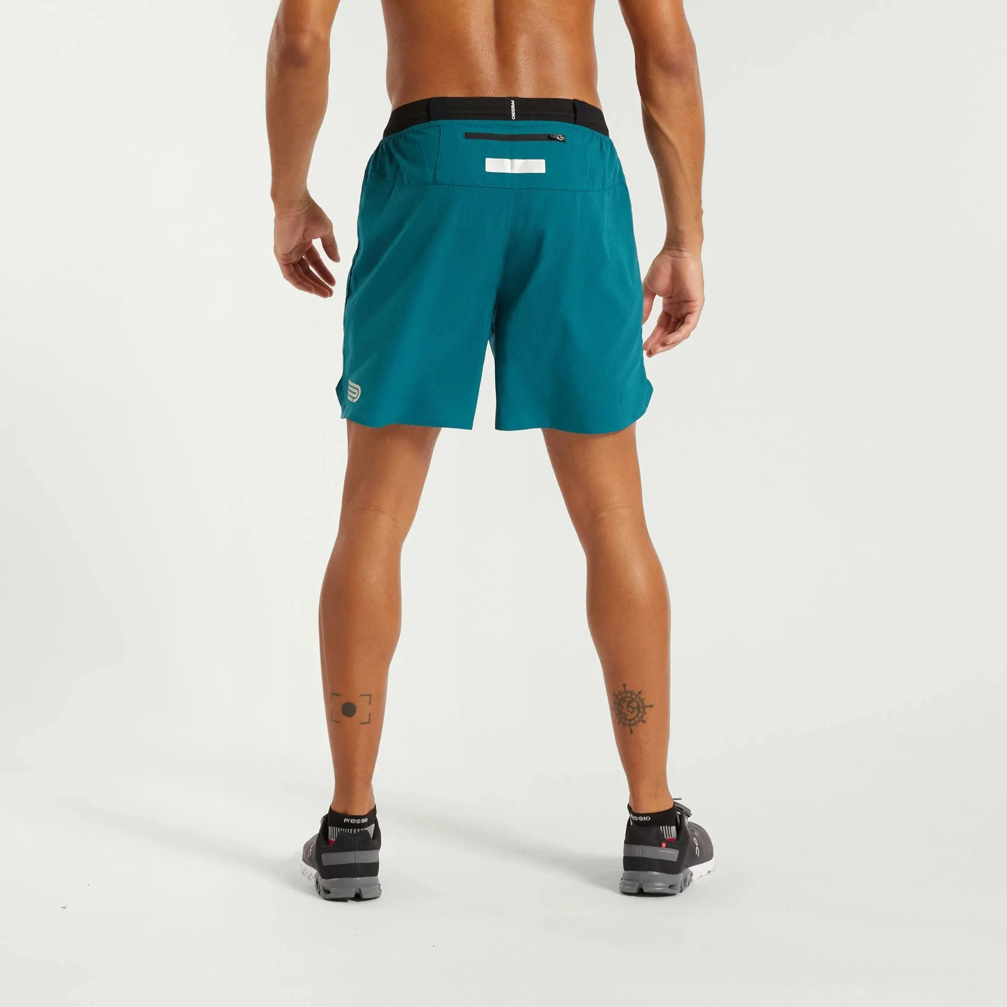 Pressio Men’s Run Elite 4.5’ Short - SPR/SLV