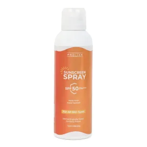 Prolixr Sunscreen SPF 50 PA    | Sunscreen for Men | Sunscreen Spray | Sunscreen for oily skin and for Dry Skin | Body Sunscreen | water resistant | Matte Sunscreen | 100 ml
