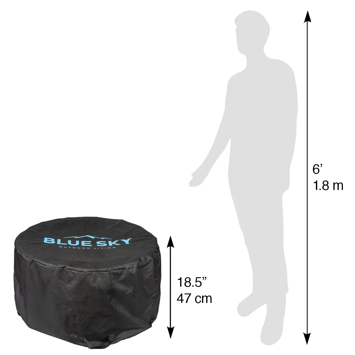 Protective Cover for The Mammoth Patio Fire Pit