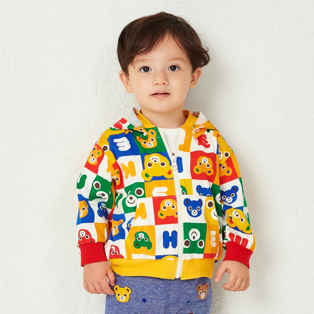 Pucci x Logo Blocks Zip-Up Hoodie (UV Protection)