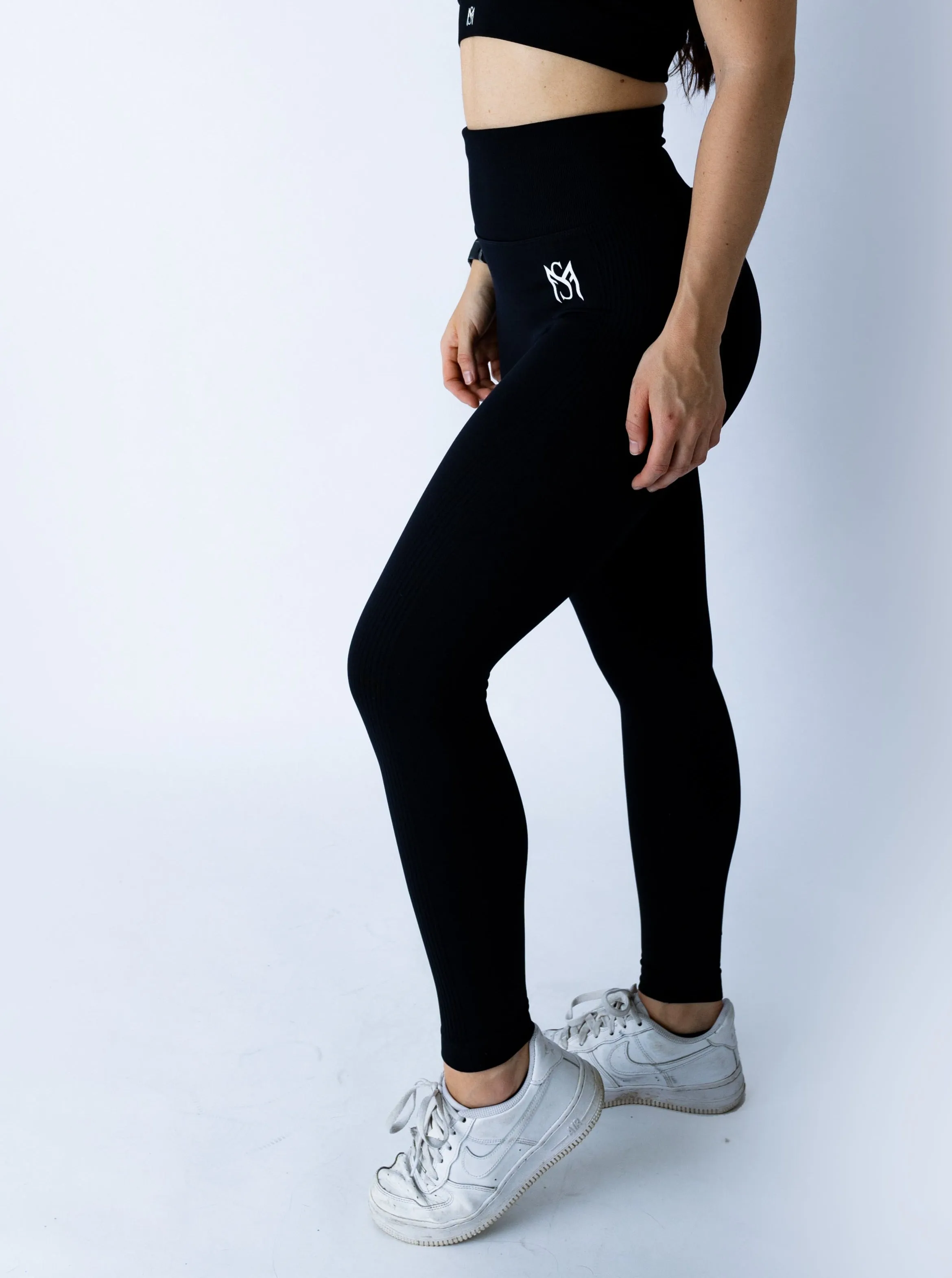 Push Up Collection Black Legging