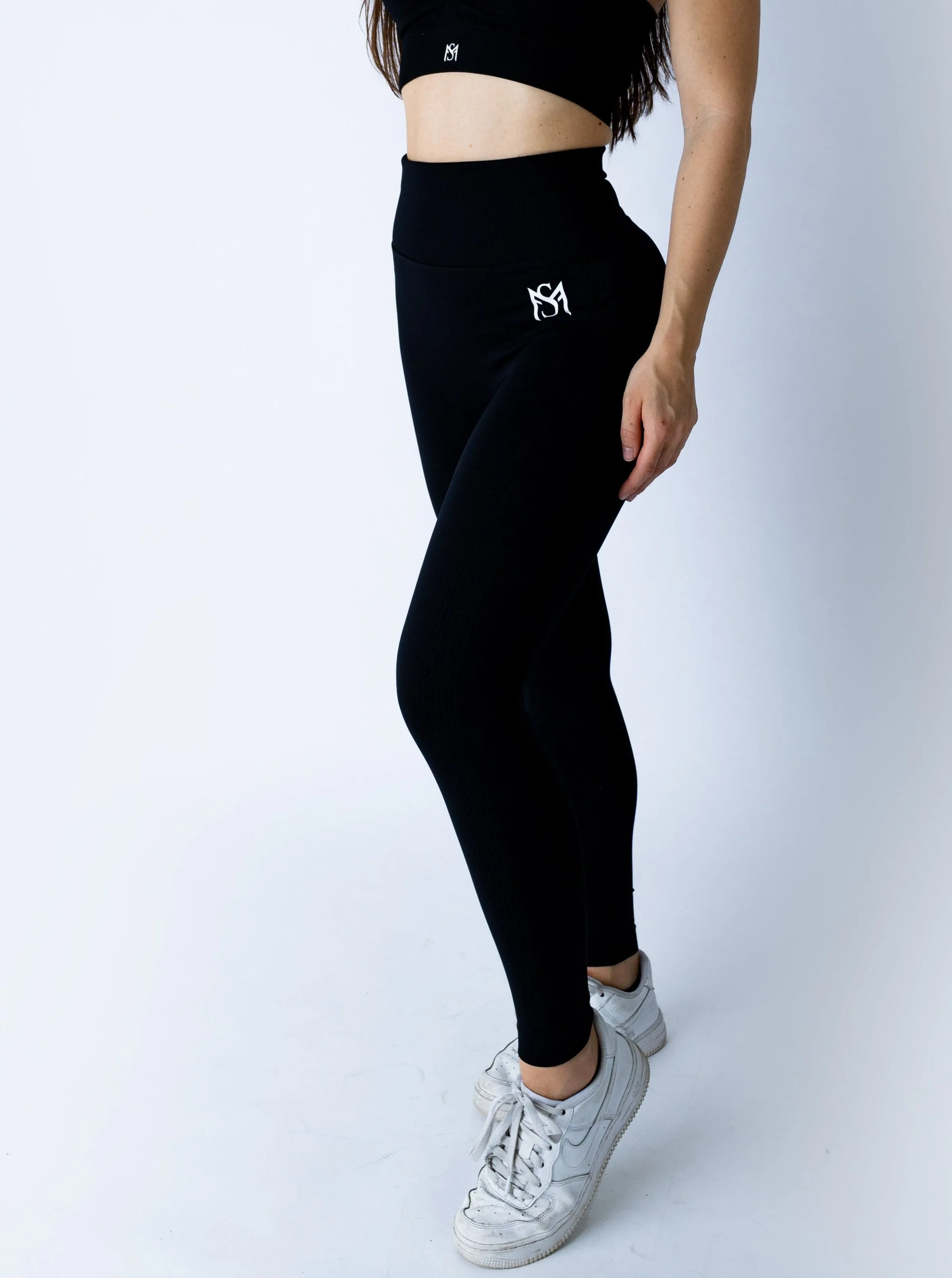 Push Up Collection Black Legging