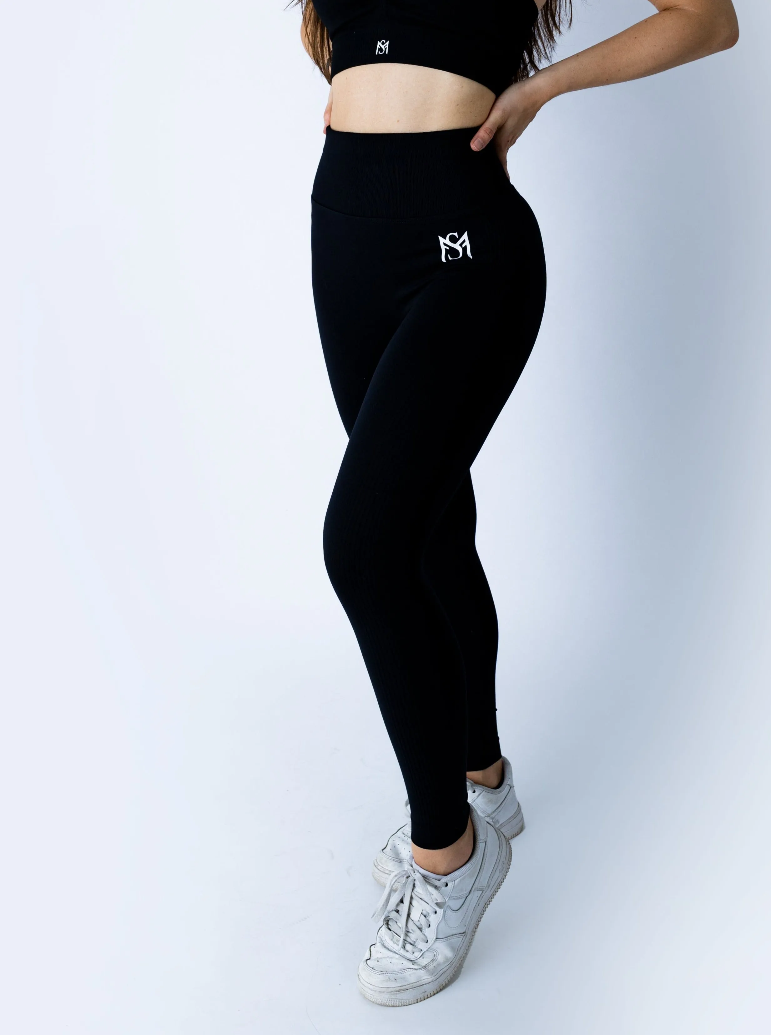 Push Up Collection Black Legging