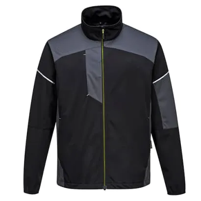 PW3 Windproof water resistant Flex Shell Work Jacket Portwest T620
