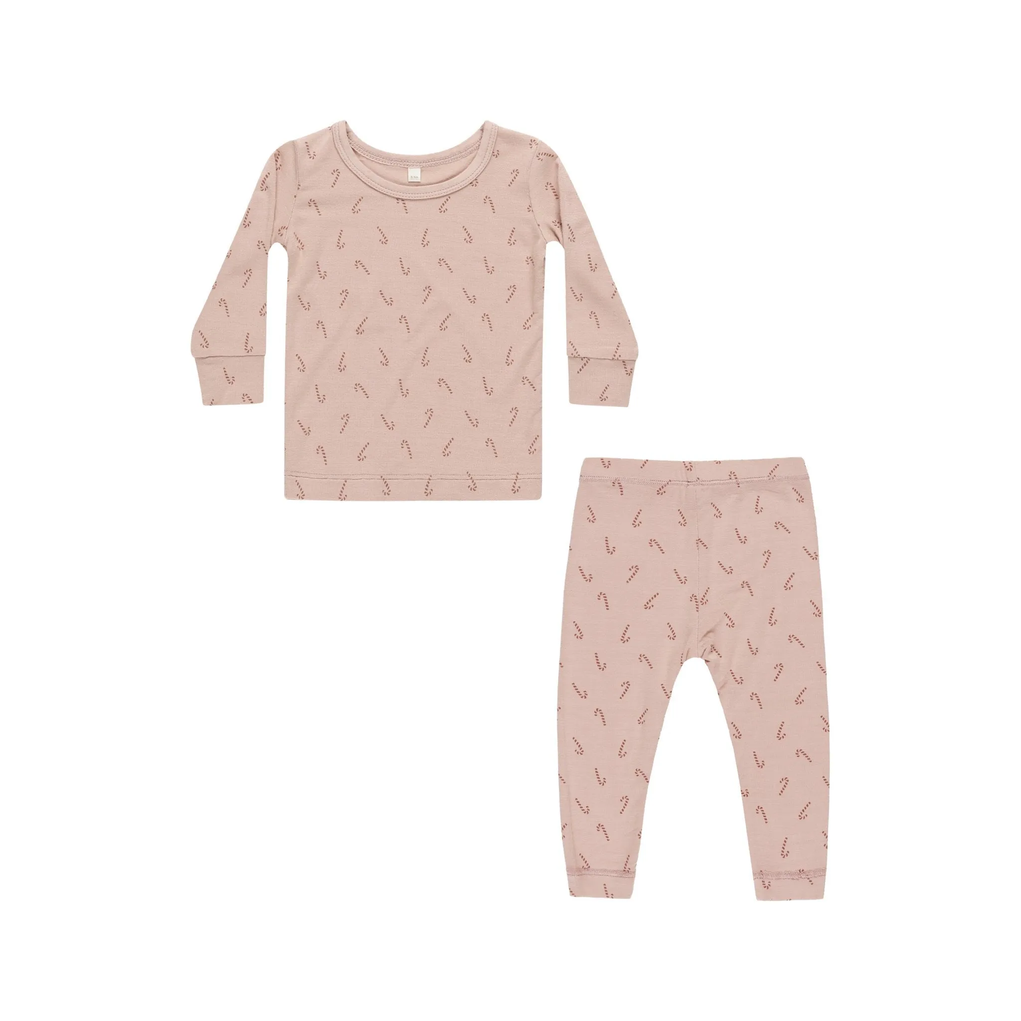 Quincy Mae Bamboo Pajama Set - Candy Cane