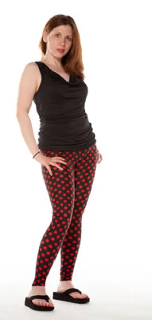 Red Dot Leggings