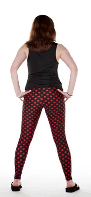 Red Dot Leggings
