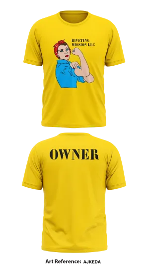 Riveting Mission LLC Store 1 Core Men's SS Performance Tee - AjkEdA