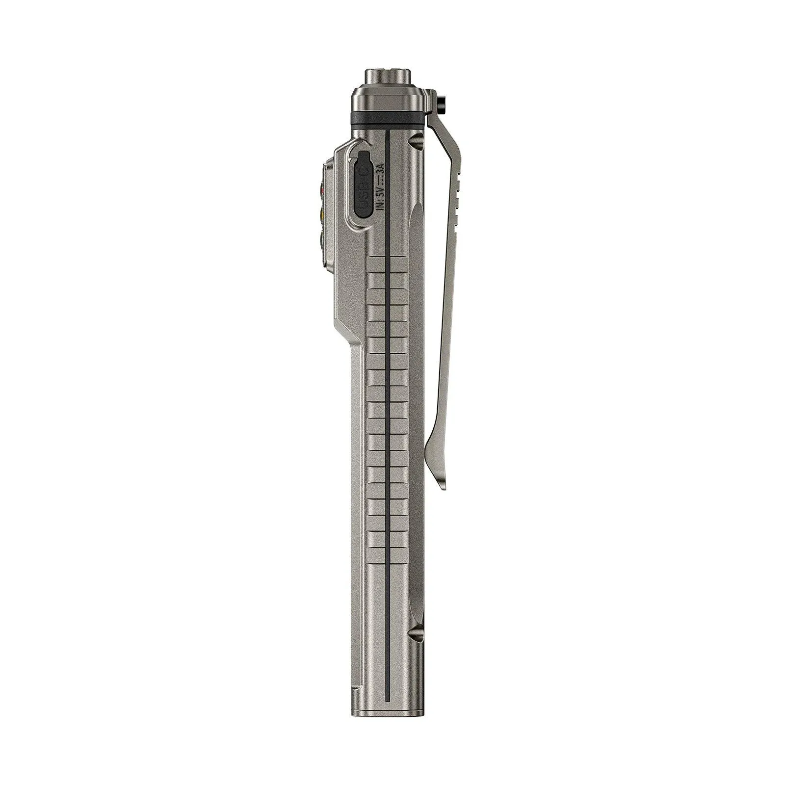 Rovyvon Angel Eyes E40 Titanium Flat EDC Flashlight