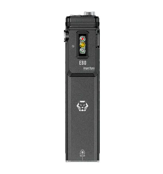 RovyVon Angel Eyes E80 Flat EDC Flashlight with Laser Pointer