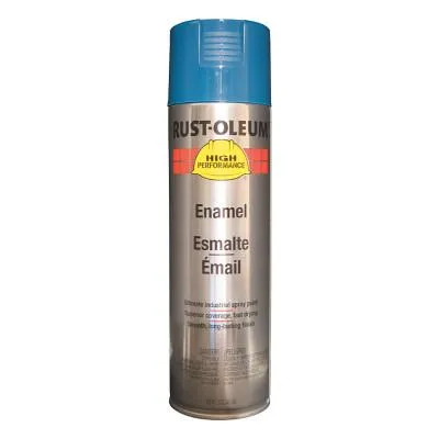 Rust-Oleum® Industrial High Performance V2100 System Enamel Aerosol, 15 oz Can, Deep Blue, Gloss Paint, V2125838